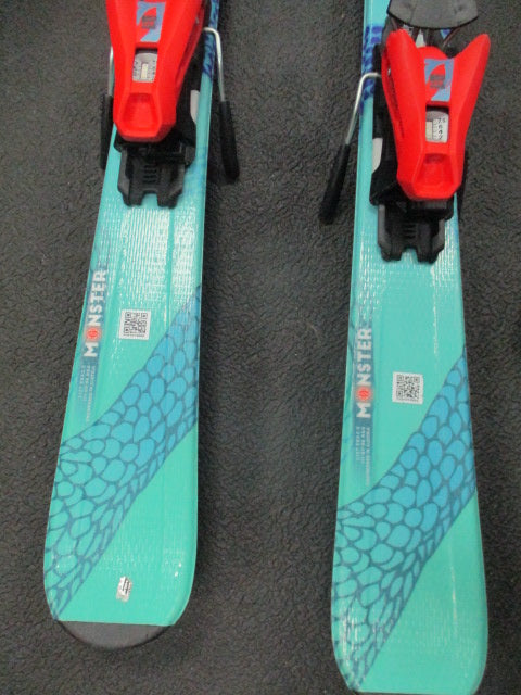 Load image into Gallery viewer, Used Head Monster 125cm Jr Downhill Snow Skis
