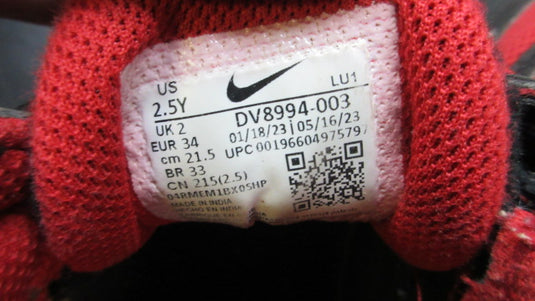 Used Nike Team Hustle D 11 Basketball Shoes - Size Youth 2.5
