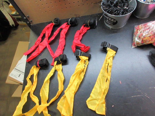 Load image into Gallery viewer, Used Franklin Flag Football Belts - 3 Red - 4 Yellow
