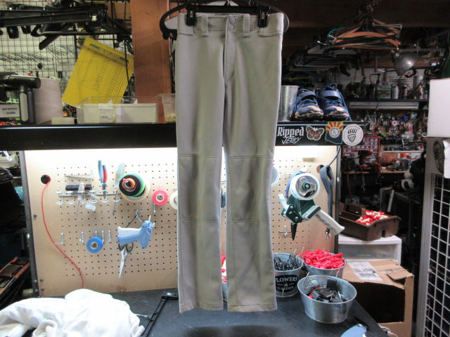 Load image into Gallery viewer, Used Mizuno Open Bottom Baseball Pants - Size Youth Large
