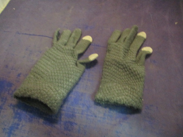 Load image into Gallery viewer, Used Grey Snow Gloves Size Youth

