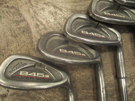 Used Tommy Armour 845S Silver Scott Iron Set 3-PW, SW