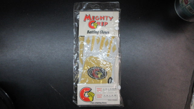 Load image into Gallery viewer, Mighty Grip Batting Gloves - Size Youth Large
