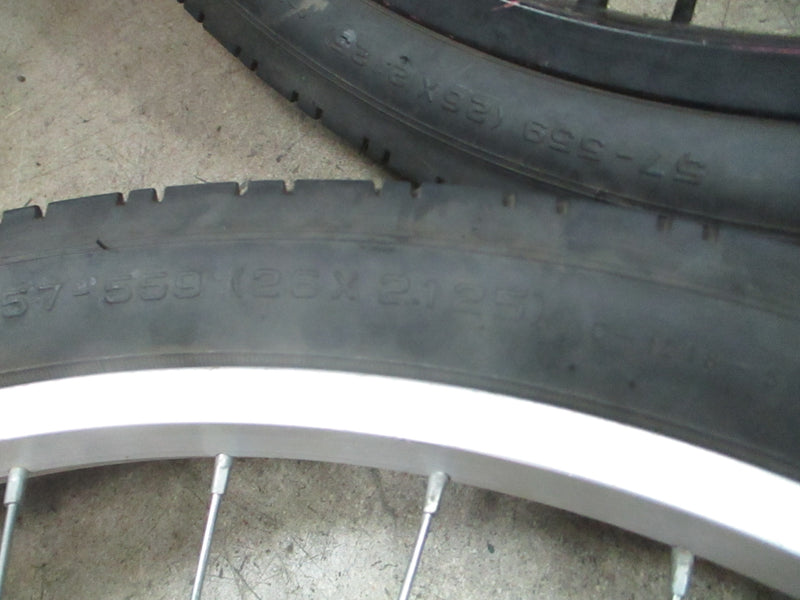 Load image into Gallery viewer, Used 26" Beach Cruiser Wheels/Rims - Set Needs A Tube
