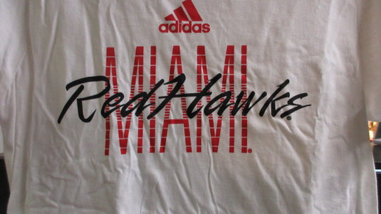 Adidas Miami Red Hawks T-shirt - Size Medium