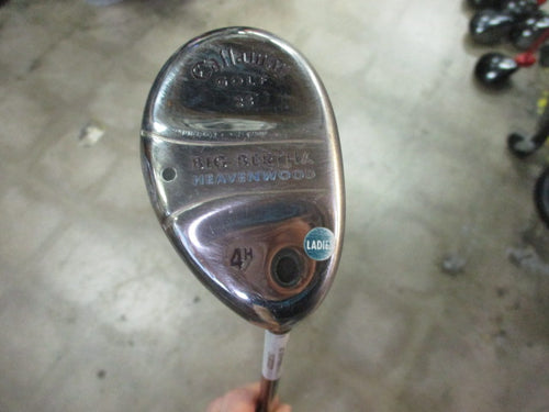 Used Ladies Callaway Big Bertha Heavenwood 4 Hybrid (damaged grip)