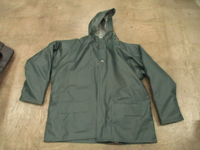 Load image into Gallery viewer, Used Helly Hansen WorkWear Rain Jacket Size XXL
