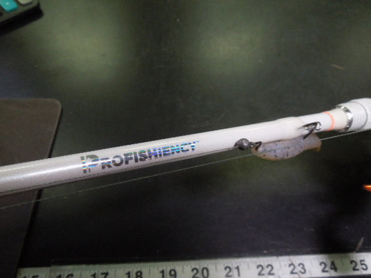 Used ProFISHiency 7 ft 6 in Heavy Krazy Baitcast Reel and Rod Combo