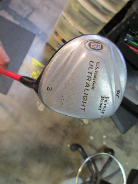 Used US Kids UltraLight 3 Wood 26Deg Jr Fairway Driver