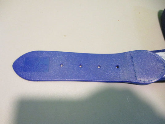 Used All Star Blue Adult Baseball Belt