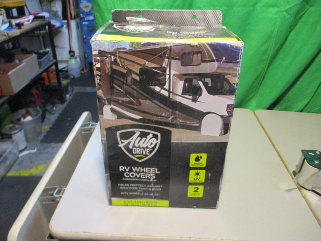 Load image into Gallery viewer, Used Auto Drive RV Wheel Covers Set of 2
