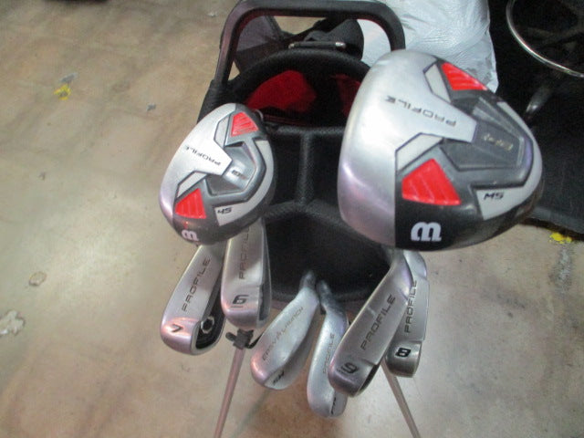 Load image into Gallery viewer, Used Wilson Profile SGI Set 6-9 PW, SW, Hybrid, Fairway Wood - RH
