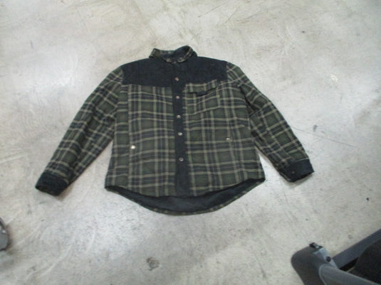 Used Vintage Plaid Flannel Shacket Size Men's XL Winter Jacket