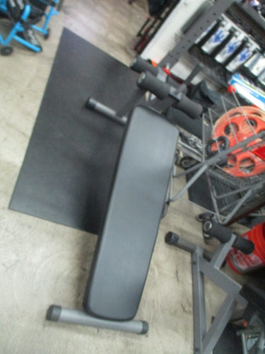 Used Marks Fitness Adjustable Decline Abdominal Sit-up Bench 12 Resistance Level