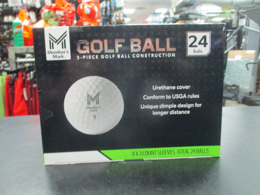 Member's Mark 3 Piece Golf Balls - 24 Pack