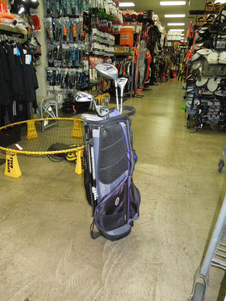 Load image into Gallery viewer, Used U.S. Kids Golf Ultralight - 54s DV3 5pc Jr. Golf Club Set with Bag
