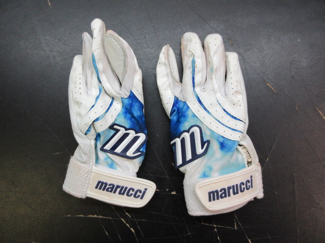 Load image into Gallery viewer, Used Marucci Iris Fastpitch Batting Gloves - Youth Large
