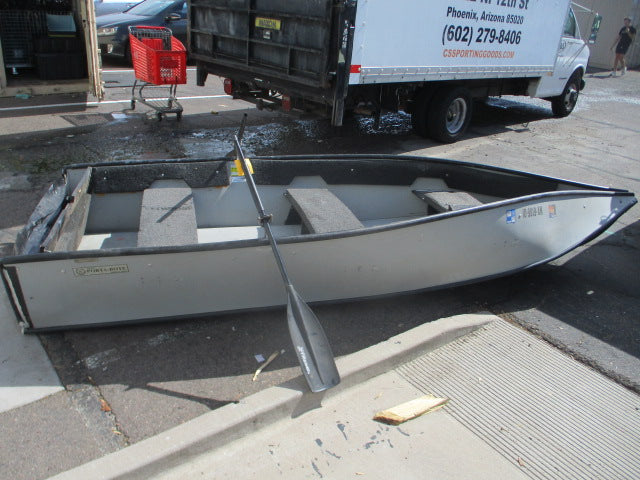 Load image into Gallery viewer, Used 12 FT FOLDING PORTA BOTE Boat With Paddles (Needs TLC)
