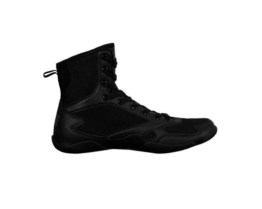 New Title Charged Boxing Shoes Adult Size 9 - All Black