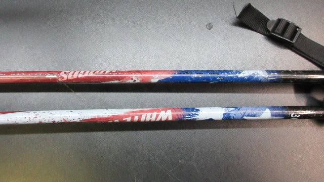 Load image into Gallery viewer, Used White Woods Ski Poles 36"

