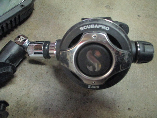 Used Scubapro S600 Mk25 EVO Regulator with Oceanic Proplus 3 Computer