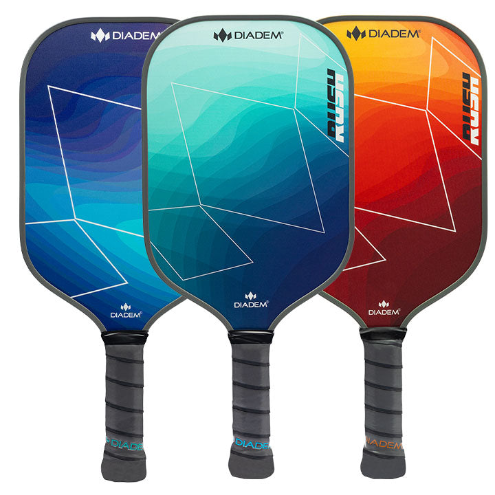 Load image into Gallery viewer, New Diadem Rush Pickleball Paddle - Sunset
