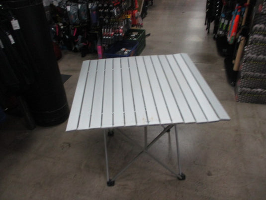 Used Portable Folding Camp Table (Damaged Still Usable)