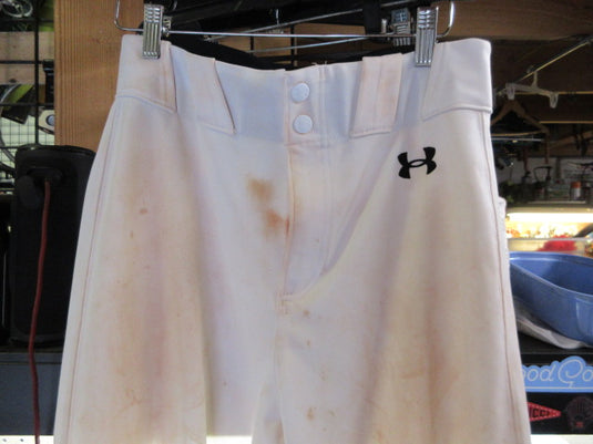 Used Under Armour Elastic Bottom Baseball Pants - Size Small