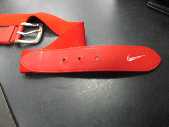 Load image into Gallery viewer, Used Nike Adult Red Baseball Belt
