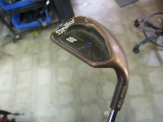 Used Ping ISI 2 Beryllium Blue Dot Sand Wedge - Name Engraved DAREN ZAPFE