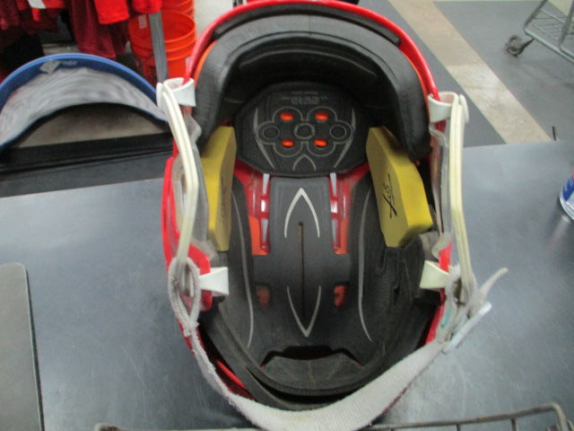 Load image into Gallery viewer, Used Bauer React Red Hockey Helmet w/ Mask
