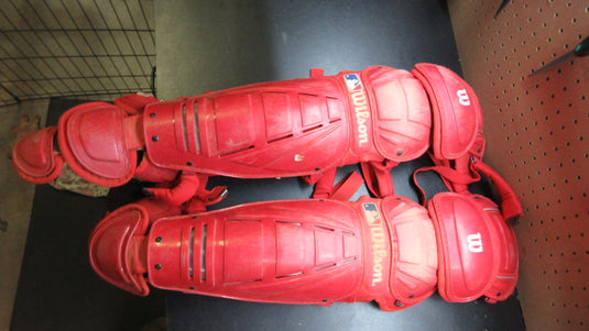 Used Wilson Catchers Shin Guards - 17