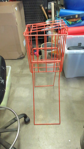 Used Orange Tennis Ball Hopper