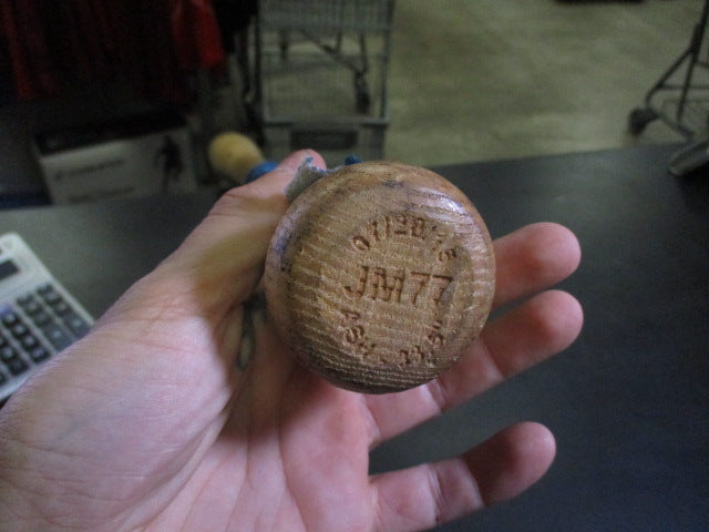 Load image into Gallery viewer, Used Rawlings Custom Pro Wood Bat JM77 33.5 in 32.5 oz
