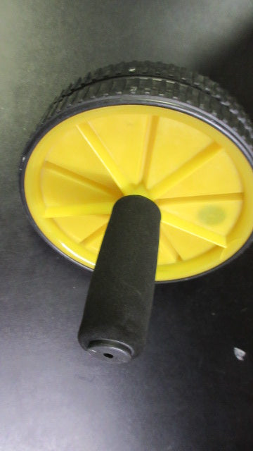 Load image into Gallery viewer, Used Gold&#39;s Gym Ab Roller - Yellow
