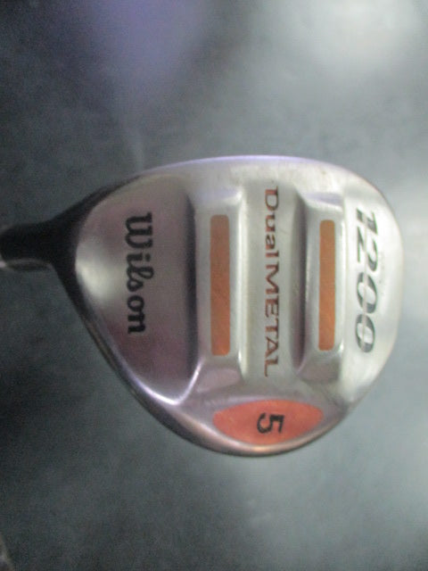 Used Wilson DualMetal 1200 Lefty 5 Fairway Wood