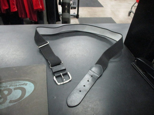 Used All Star Adult Black Baseball Belt