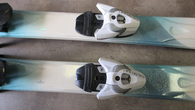 Load image into Gallery viewer, Used K2 Super RX Downhill Skis Size 146cm w/ Salomon Bindings
