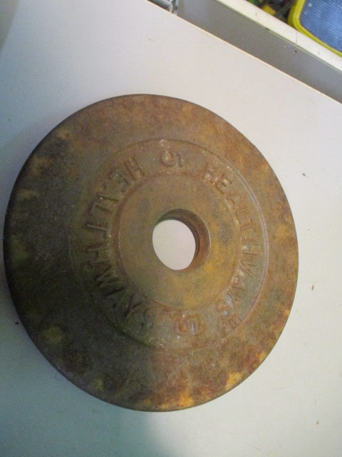 Load image into Gallery viewer, Used Health Ways 5LB Standard Weight Plate
