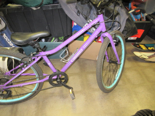 Load image into Gallery viewer, Used Guardian Purple 24" 7 Speed Bicycle
