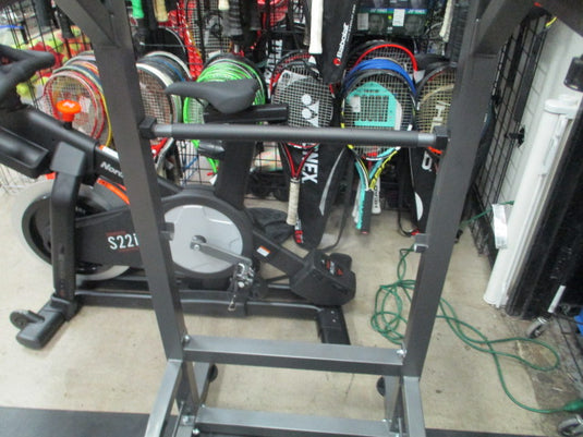 Used Relife Power Tower Workout Pull Up Station for Home Gym