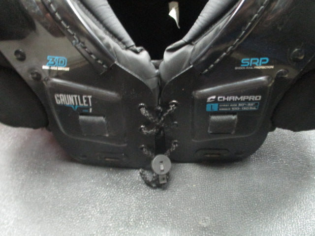 Load image into Gallery viewer, Used Champro Gauntlet 1 Youth Football Shoulder Pads Size Youth Large 100-130 lb
