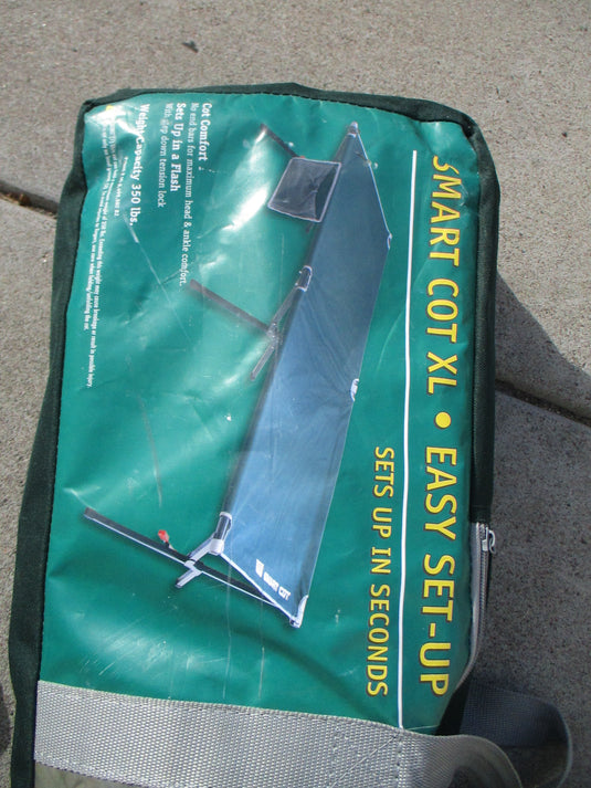 Used Rio Gear XL Smart Camping Cot Easy Set Up