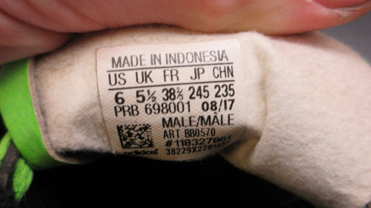 Used Adidas Goletto VI Soccer Cleats - Size 6