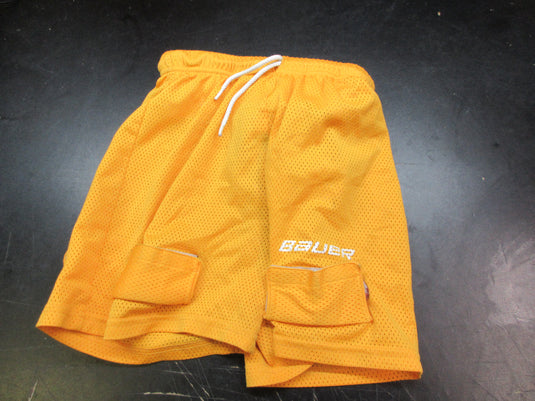 Used Bauer Core Mesh Hockey Shorts - Size Youth Medium