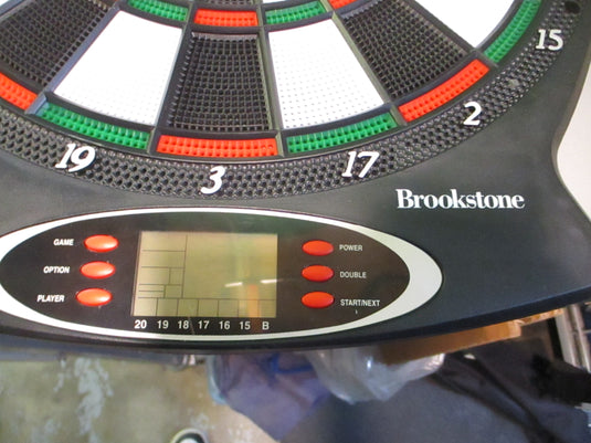 Used Brookstone Electronic Dart Board - No Darts/ Need Batteries
