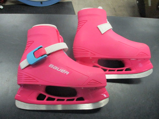 Used Bauer Lil Champ Junior Hockey Skates Size 10Y-11Y