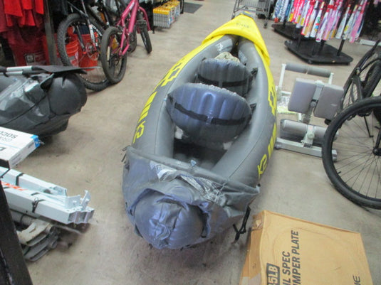 Used Intex Explorer K2 Yellow 2 Person Inflatable Kayak