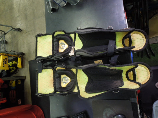 Used All Star System 7 LG912S7X Catchers Shin Guards Size 17"