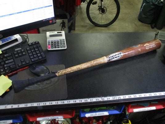 Used Zinger Pro Mo. MM47 X Series Hard Maple Wood Bat 33 in 31.5 oz